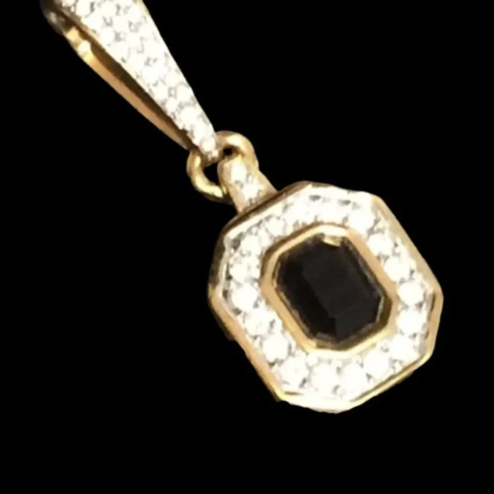 Vintage Swarovski SAL Huge Rhinestone Pendant